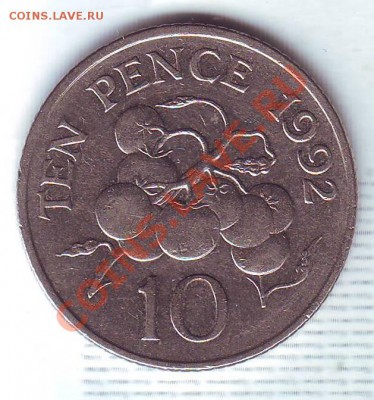 Гернси.10 Пенсов.1992.Помидоры. до 6 Октября - 19920021.JPG