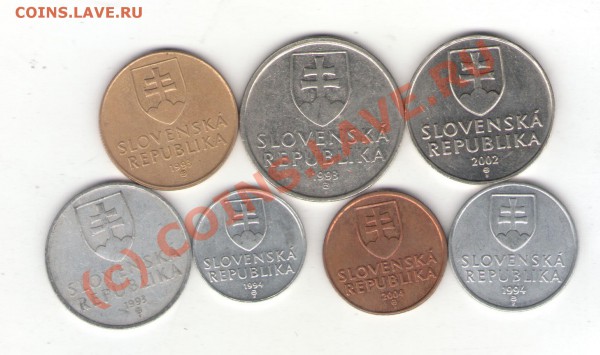 Словакия 7 монет 1993-2004 до 19.01.10 - slovakia 001