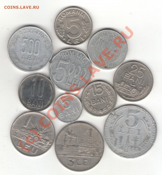 Румыния 11 монет 1960-2009 до 19.01.10 - romania