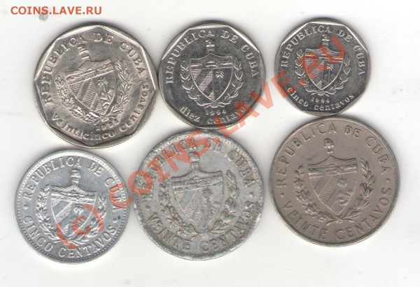 Куба 6 монет 1962-1998 до 19.01.10 - cuba 001