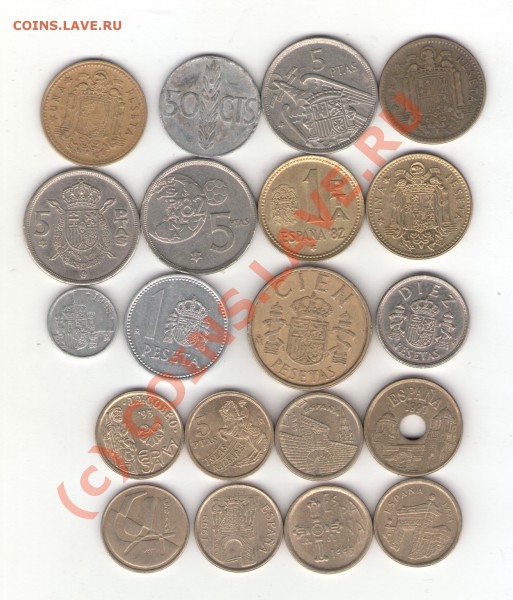 Испания 20 монет 1953-1999 до 19.01.10 - spain 001