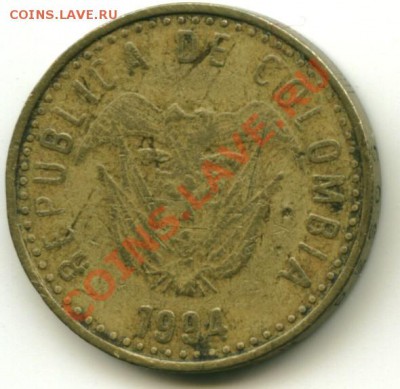 100 песос Колумбия  до 05.10.2013 22-00мск - колумб......................