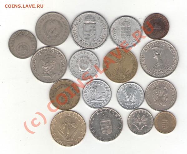 Венгрия 17 монет 1901-2004 до 19.01.10 - hungary 001