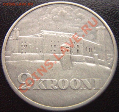 Эстония_2 кроны 1930 "Крепость Тоомпеа"; до 01.10_22.10мск - 6517