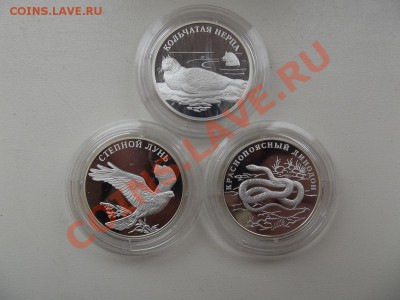 Набор:Красная книга 3 шт. 1 рубль 2007г. - DSCF2030.JPG