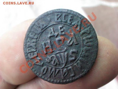 деньга Петра 1706 год  до 22.00   7 октября - 1380649478227