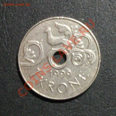 Норвегия. 1 крона 1999. до 5.10.13 в 22.00 мск - 100_3670.JPG