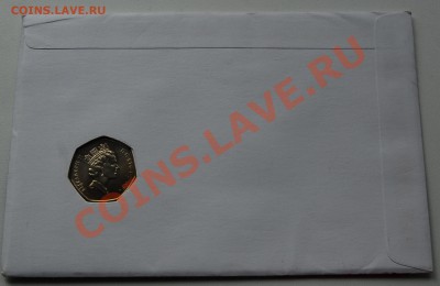 ВЕЛИКОБРИТАНИЯ - 50 пенсов 1994 - Нормандия - до 7 октября - 613