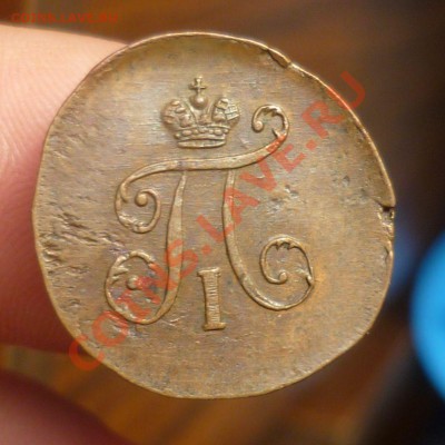 Шикарная полушка Павла I 1897 год. ЕМ. "Кабинетная" на оценк - P1110563.JPG