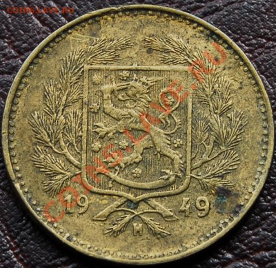 ФИНЛЯНДИЯ - 5 марок 1949 - до 8 октября - 708