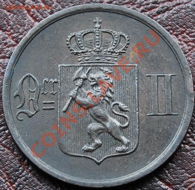НОРВЕГИЯ - 2 эре 1889 - до 8 октября - 683