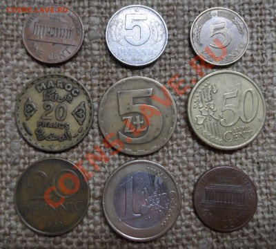 Иностранные монеты.9шт. - SAM_2302.JPG