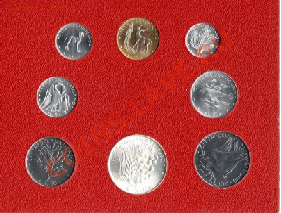 Ватикан. Годовой набор 1974 UNC до 06.10.2013, 22-00 МСК - 1974