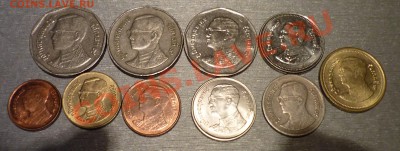 Тайланд 5 бат(3шт) 2 бата, 1 бат, сатанги 05.10.13 - P1030205.JPG