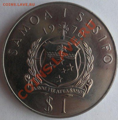 Самоа 1 Тала 1970 Кук до 06.10.13 МСК - самоа