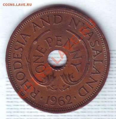 Родезия и Ньясаленд.Пенни.1962.Слоны. до 9 Октября - 19620030.JPG