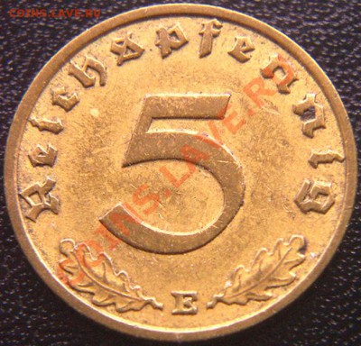 Германия (3-й Рейх)_5 рейхспфеннигов 1938(Е); до 04.10_22.00 - 6561