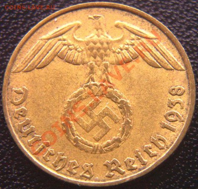 Германия (3-й Рейх)_5 рейхспфеннигов 1938(Е); до 04.10_22.00 - 6562