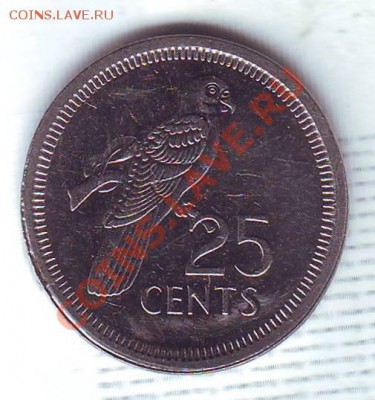 Сейшелы.25 Центов.2007.Попугай. до 9 Октября - 19270013.JPG