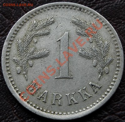 ФИНЛЯНДИЯ - 1 марка 1921 - до 9 октября - 679