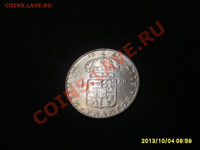 ШВЕЦИЯ,1 КРОНА 1967U(Густаф VI ,Адольф,Ag)!!до 6.10.2013 - S6000893.JPG