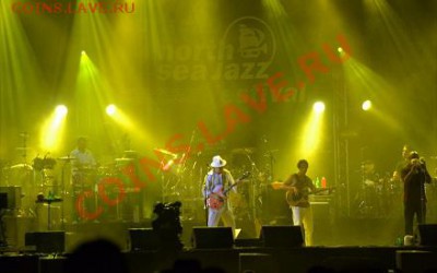 Монеты с Корабликами - carlos-santana-curacao-north-sea-jazz