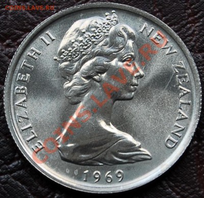 НОВАЯ ЗЕЛАНДИЯ - 5 центов 1969 - Варан - до 10 октября - 760
