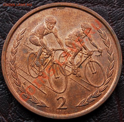 ОСТРОВ МЭН - 2 пенса 1996 - Велоспорт - до 10 октября - 738