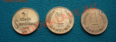 Довоенная Латвия 1 сантим 1935, 37 и 38гг. до10.10.13г. 22ч. - P1080529.JPG