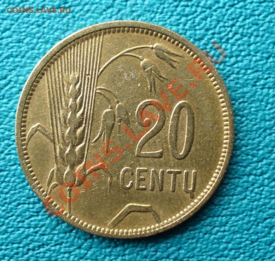 Довоенная Литва 20 центов 1925г. до 10.10.13г. 22-00 мск - P1080514.JPG