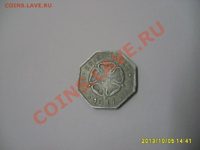 HANDELSKAMMER LIPPE,5 ПФЕННИГОВ 1917г(цинк)!!до 8.10.2013 - S6000907.JPG