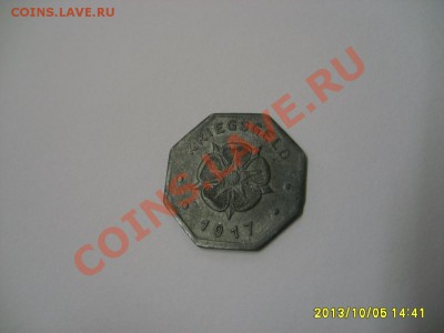 HANDELSKAMMER LIPPE,10 ПФЕННИГОВ 1917г(цинк)!!до 8.10.2013 - S6000905.JPG