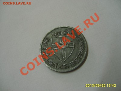 Stadt COBLENZ, 25 ПФЕННИГОВ 1918г!!до 8.10.2013 - S6000662.JPG