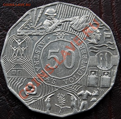 АВСТРАЛИЯ - 50 центов 2003 - Волонтёры - до 11 октября - 792