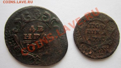 полушка 1730 , денга 1731. - IMG_1160.JPG
