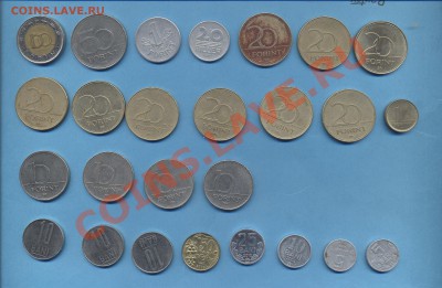 006 — 26 монет Венгрии, Румынии, Молдовы до 11 октября, 22:0 - 006a