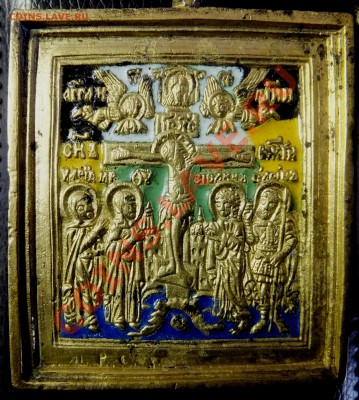 РАСПЯТИЕ ХРИСТОВО бронза - DSCF1477.JPG