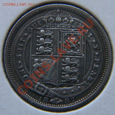 6 пенсов Британия 1887г. - DSCN5820.JPG