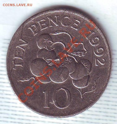 Гернси.10 Пенсов.1992.Помидоры.до 13 Октября - 19920025.JPG
