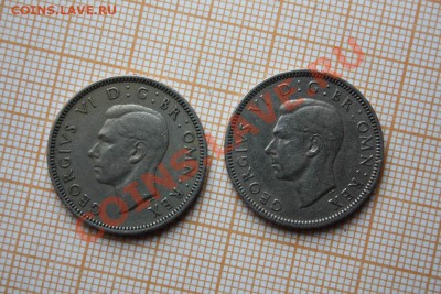 -Шиллинги 1950г. Шотландский и Английский. До 10.10. в 22:00 - Шиллинги. (1)