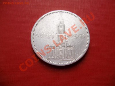 Германия, 5 марок Кирха с надписью 1934 j - P9250032.JPG