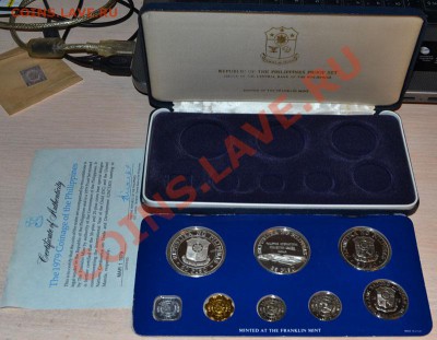 Филиппины, набор 1979, пруф, в коробке - Phil-3