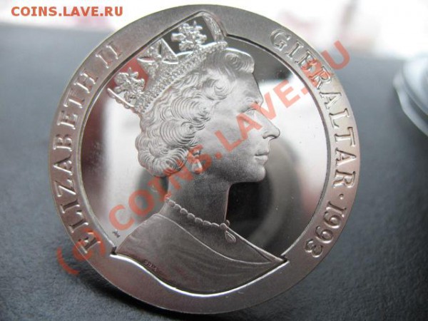 Монеты на монетах - Ag999, 500 Francs Бенин (Dahomey) - гибралтар мон