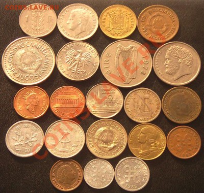 42 разные монеты (смотрите фото и описание). До 09.10_22.00м - 6404