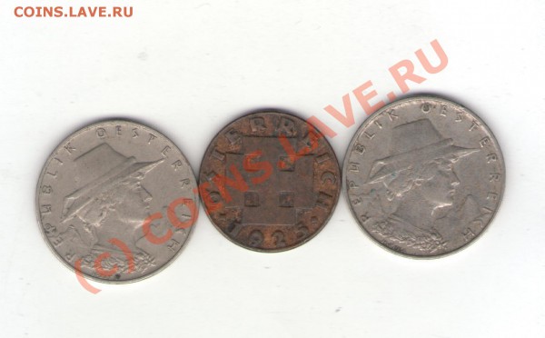 Австрийская республика 3 монеты 1924, 1925 до 21.01.10 - austria 004