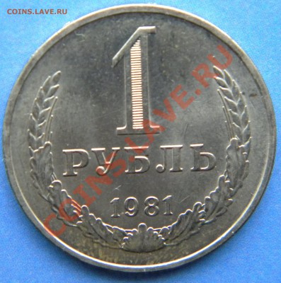 1 РУБЛЬ 1981 года____ МЕШКОВОЙ___ до 12.10.13  22.00 - DSCN4920