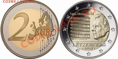 Юбилейные и памятные 2 евро 2011 - ... гг - lux2e2013himno