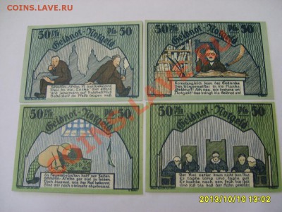 SCHMOLLN,4 * 50 ПФЕННИГОВ 1921г(хорошие)!!до 12.10.2013 - S6001009.JPG