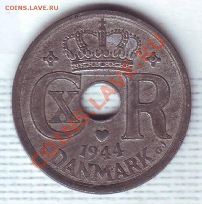Дания.25 Эре.1944.Цинк.Неплохая.до 16 Октября - 19440018.JPG