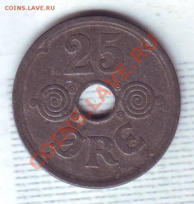 Дания.25 Эре.1944.Цинк.Неплохая.до 16 Октября - 19440019.JPG
